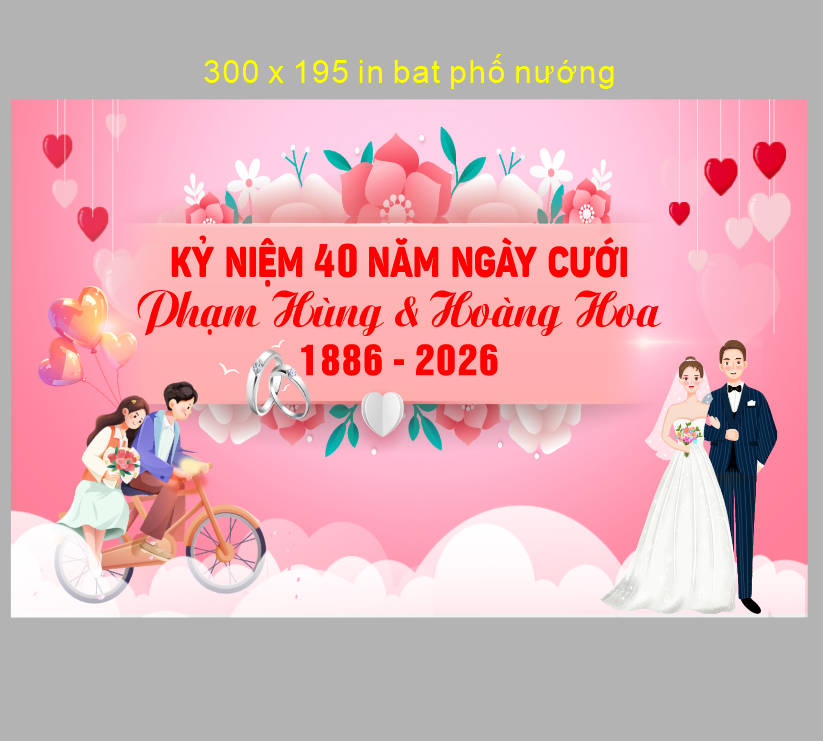 Market kỷ niệm 40 năm ngày cưới file corel x7