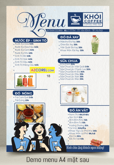 phong cách cà phê