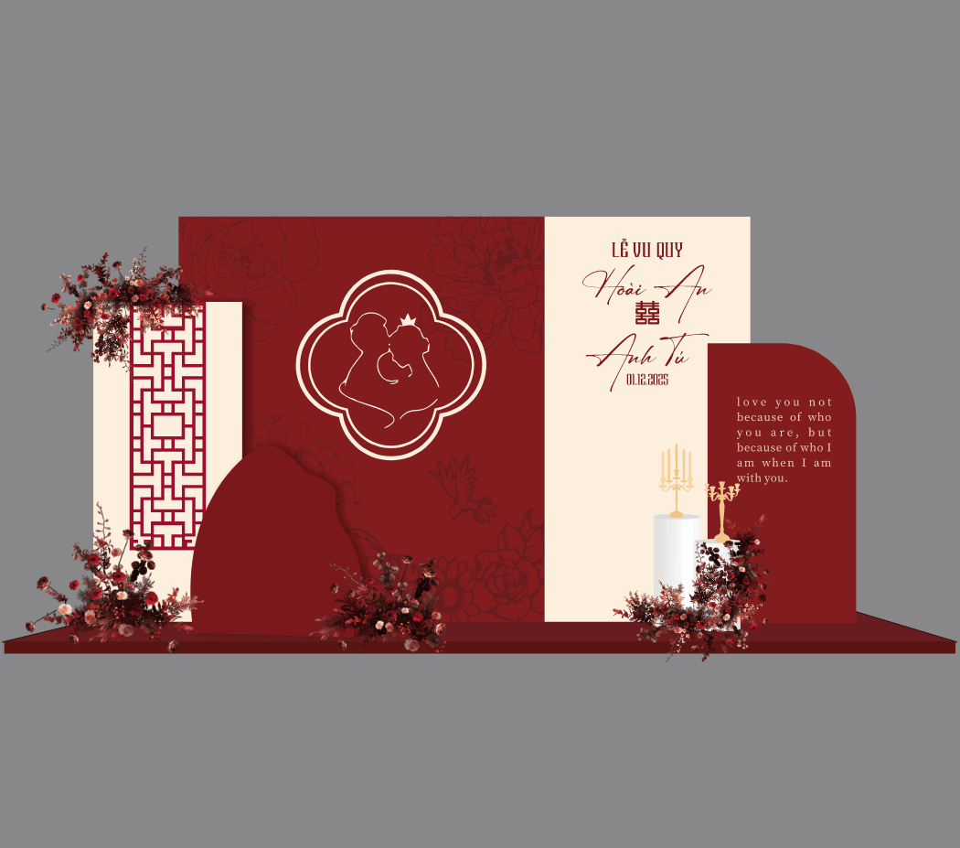 Mẫu market chụp ảnh trang trí đám cưới file corel