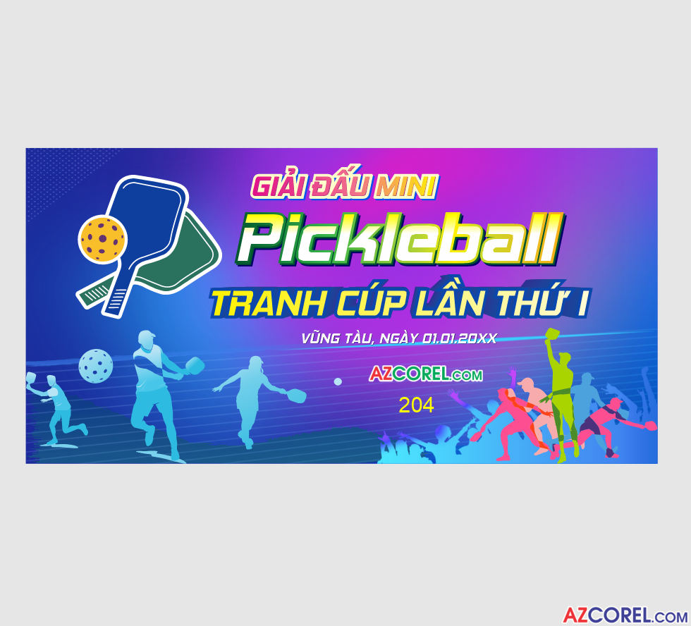 Giải đấu mini Pickleball Tranh cúp năm 2026 #2