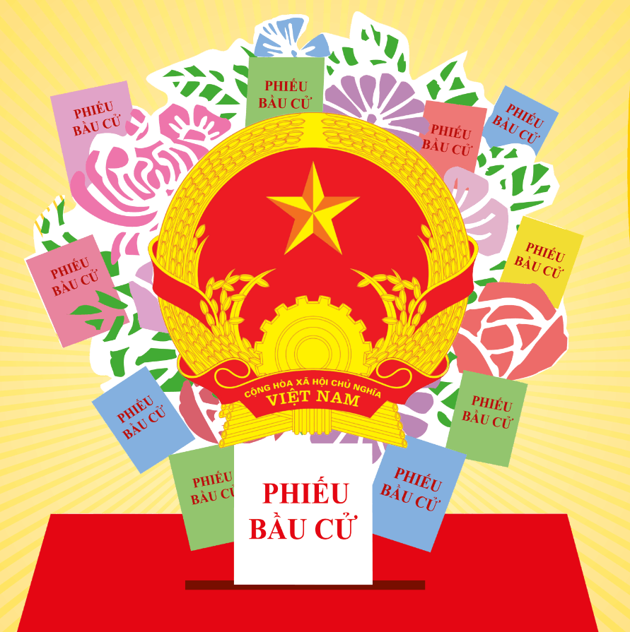 Pano cử tri cả nước đi bầu cử Đại biểu khóa XVI