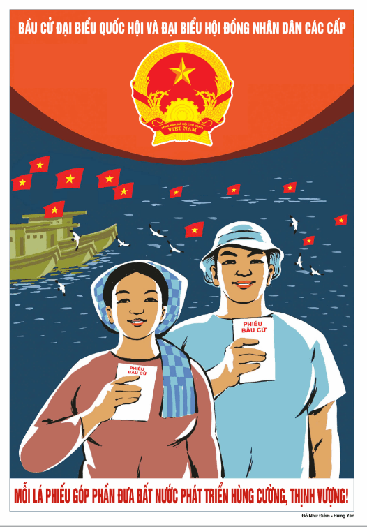 41 Tranh bầu cử phát hành Khóa XVI 2026 - 2031