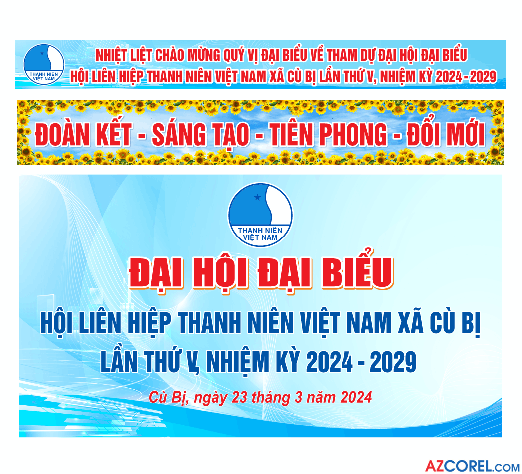 Market Đại hội đại biểu Hội LHTN xã Cù Bị