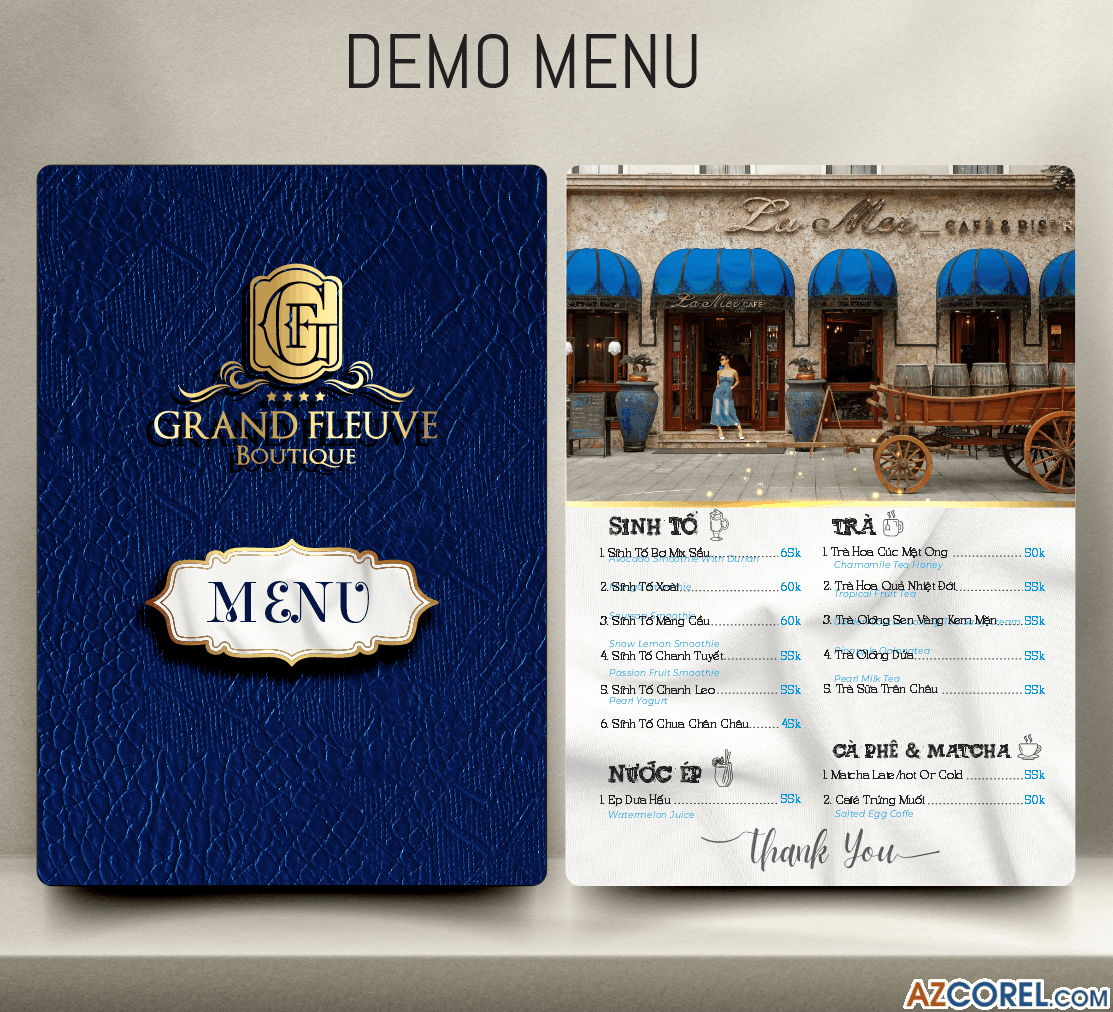 Menu Grand Fleuve Boutique Coffee file corel x7